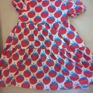 Hanna Andersson strawberry swing dress (size 4)
